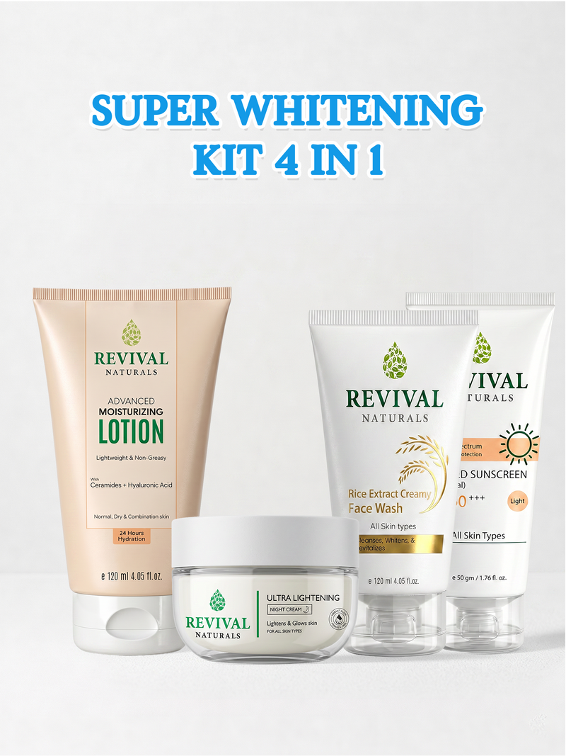 Super Whitening Kit 4 in 1