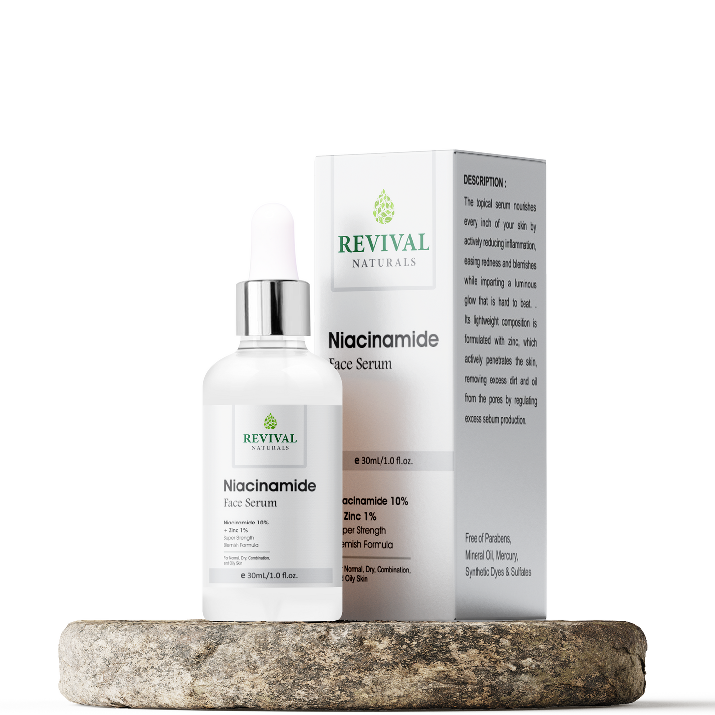 Niacinamide + Zinc Face Serum (Clear Pores)