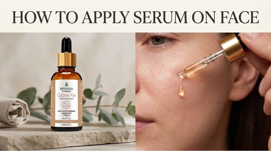 How to Apply Serum on Face?