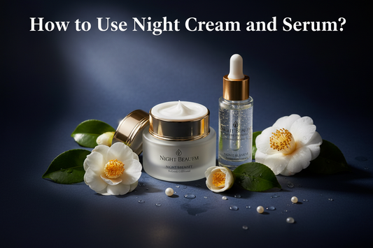 How to Use Night Cream and Serum?