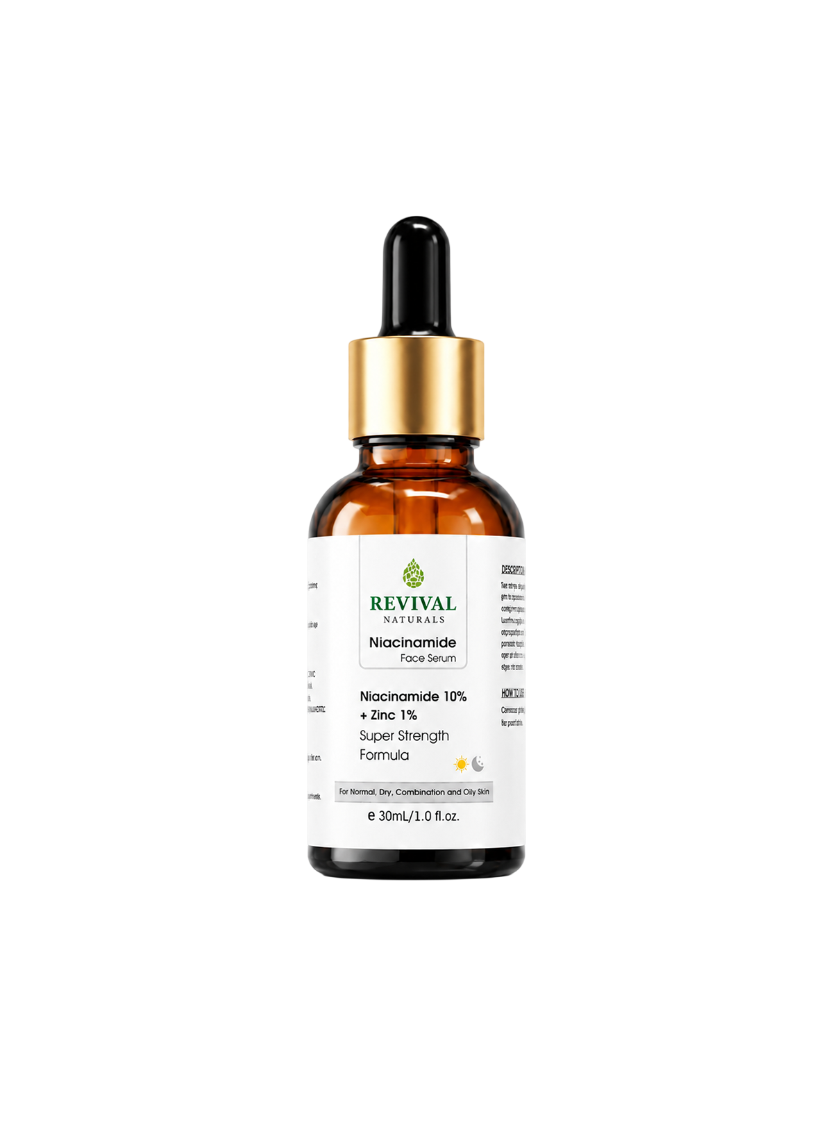 Niacinamide + Zinc Face Serum (Clear Pores)
