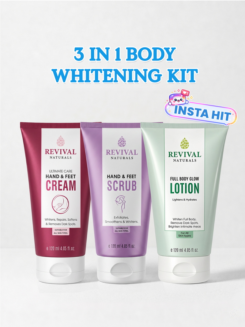 3 in 1 Body Whitening Kit