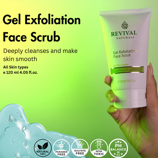 Gel Exfoliation Face  Scrub