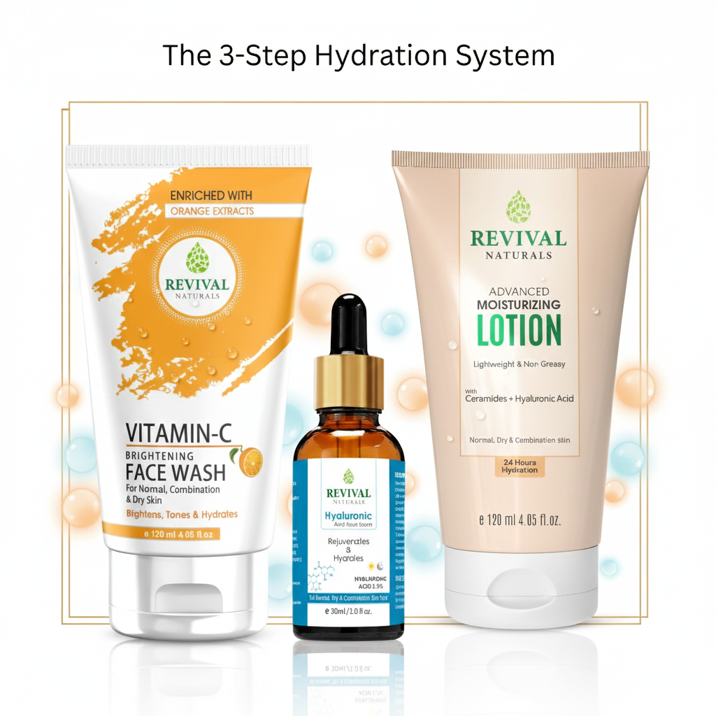 The 3-Step Hydration System