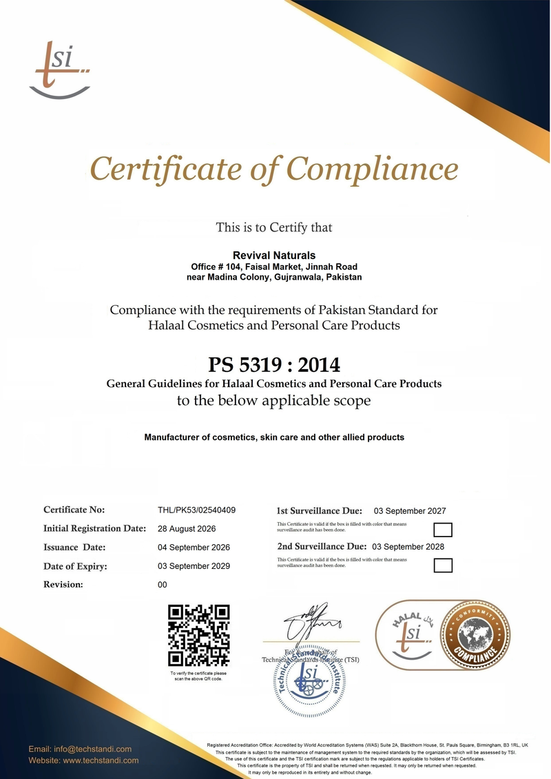 Halal Certificate