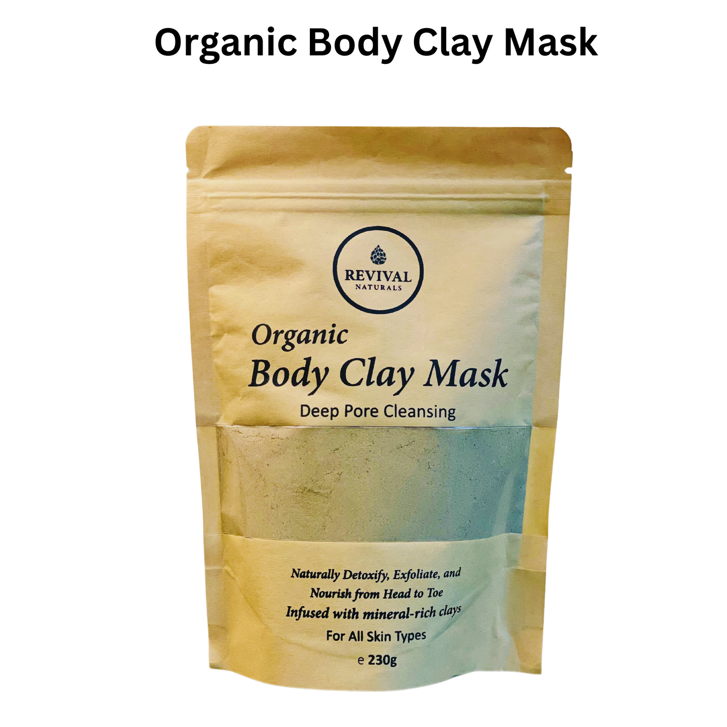 Organic Body Clay Mask