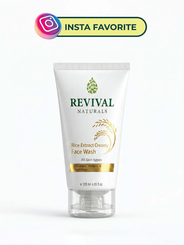 Rice Extract Creamy Face Wash