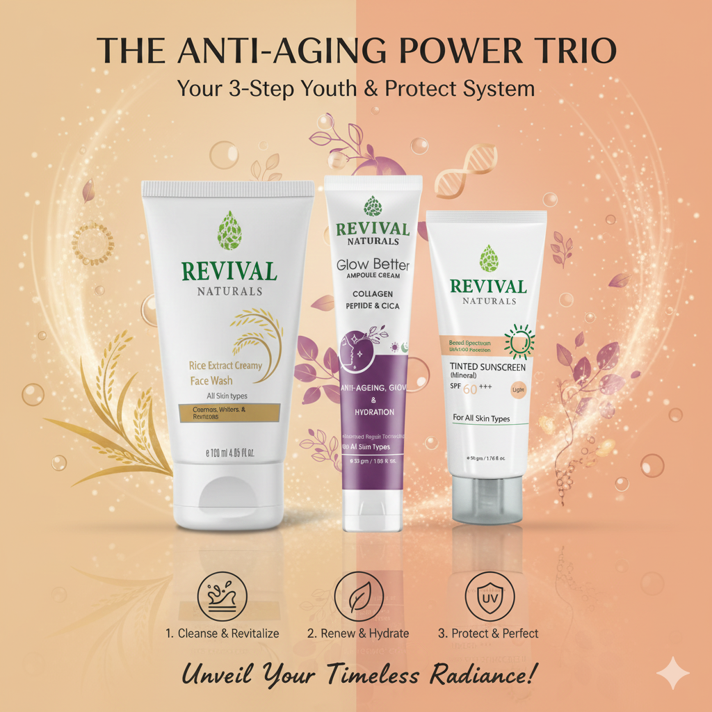 Glow Better & SPF KIT 3 in 1