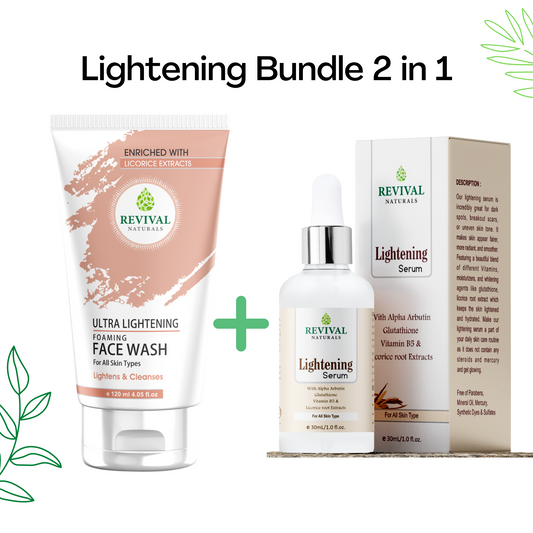 Lightening Bundle 2 in 1  (All Skin types)