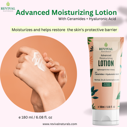 Advanced Moisturizing Lotion (Hyaluronic + Ceramides)
